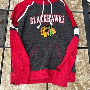 Red and Black Sweater with Team Logo